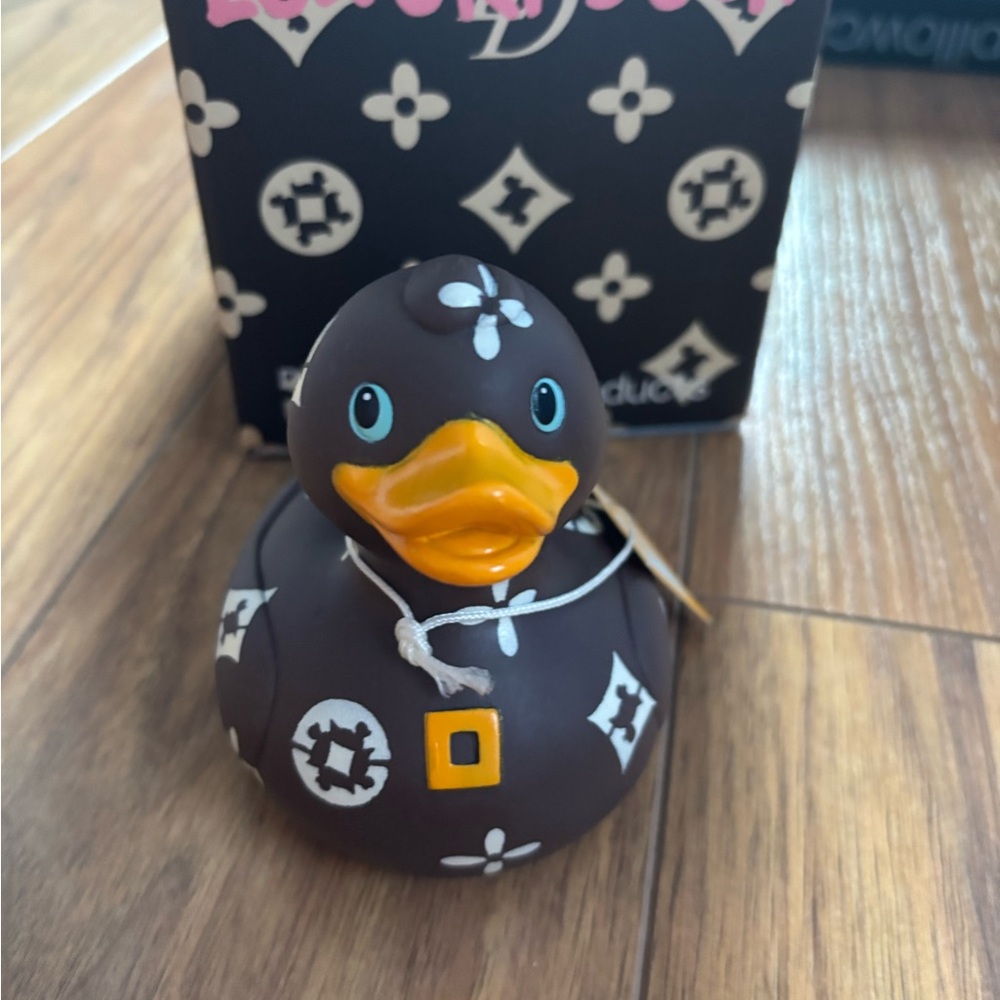 Brown Designer Rubber Duck